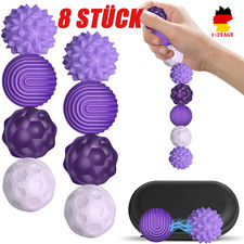 Magnetkugeln 8 Stück Sensory Fidget Toys Stressabbau Silikonhülle Magnetisch NEU