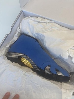 Jordan 14 UCLA PE Size 11, ''West Coast Customs'', *RARE SIZE*