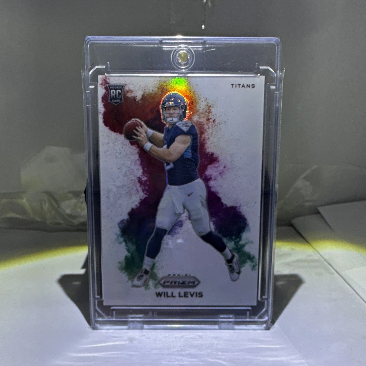 Will Levis Panini Prizm Color Blast #CB5 Base