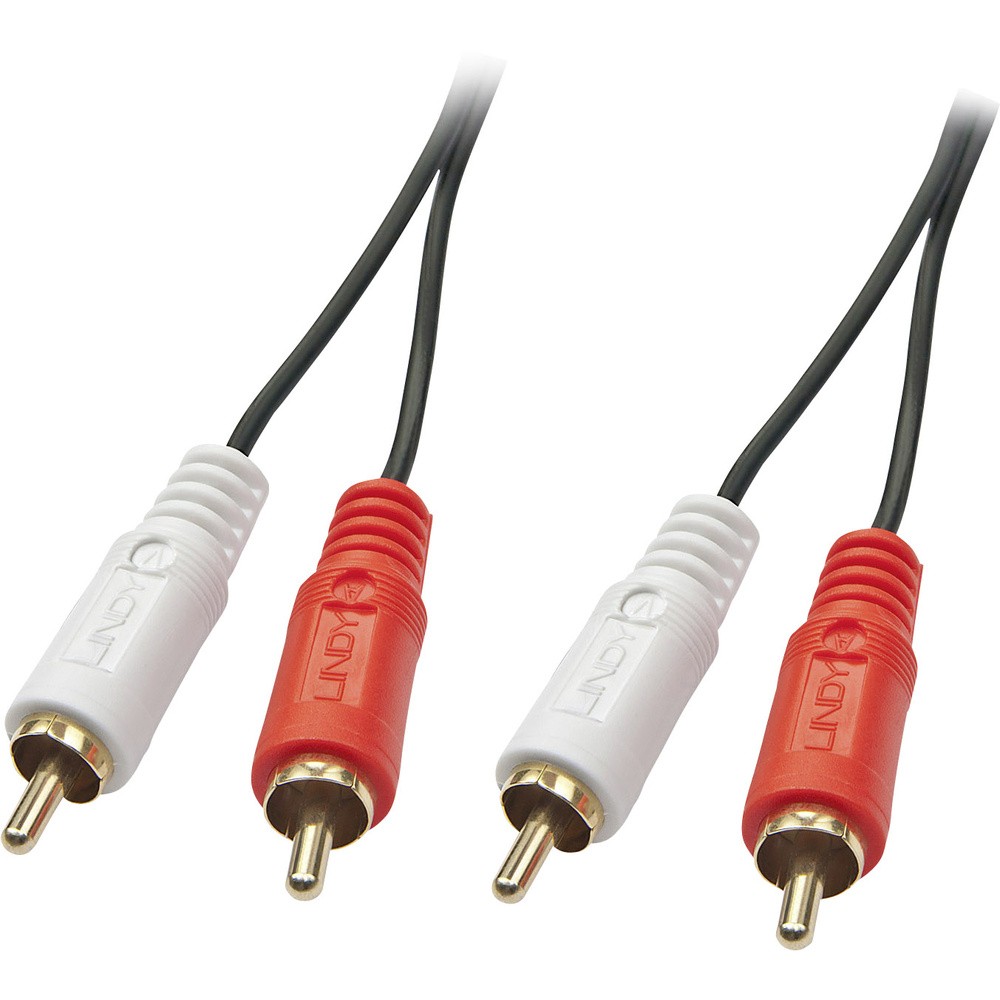 Аудиокабель LINDY 35666 Cinch Audio Anschlusskabel [2x Cinch-Stecker - 2x Cinch-Stecker] ...