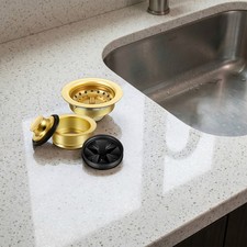 Kitchen Sink Drain Strainer, Stainless Steel Sink Filter, Kitchen Sink Drain Kit