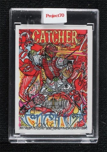 2021 Project 70 Online Exclusive 1995 Topps Baseball Carlton Fisk by JK5 HOF