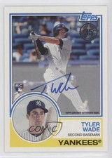 2018 Topps 1983 Topps Design Auto Tyler Wade #83A-TW Auto e6p