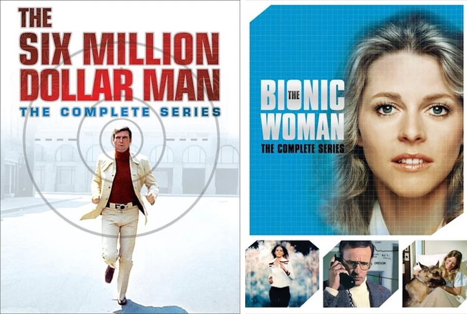 THE SIX-MILLION DOLLAR MAN & THE BIONIC WOMAN Complete Series 47 DVD Set New - Image 2 of 4