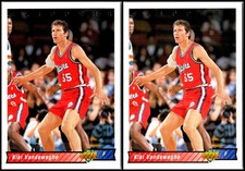 Upper Deck Kiki Vandeweghe (2) Card Lot - THE ULTIMATE COLLECTOR'S PRIZE – ON...