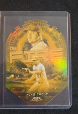 🔥2022 Topps Fire - En Fuego Mike Trout #EF-8 Gold Minted🔥