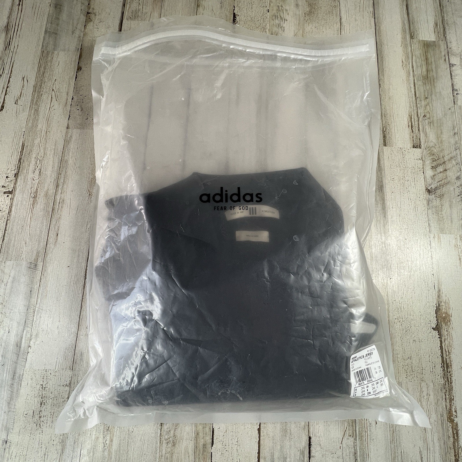 Fear of God x Adidas Black Athletics Goalie Jersey TShirt 2XS thumbnail 20