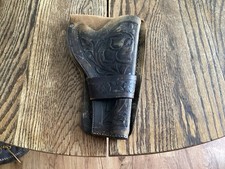 Old Antique Tooled Leather Holster Pistol Revolver Unbranded 1070-44 -6