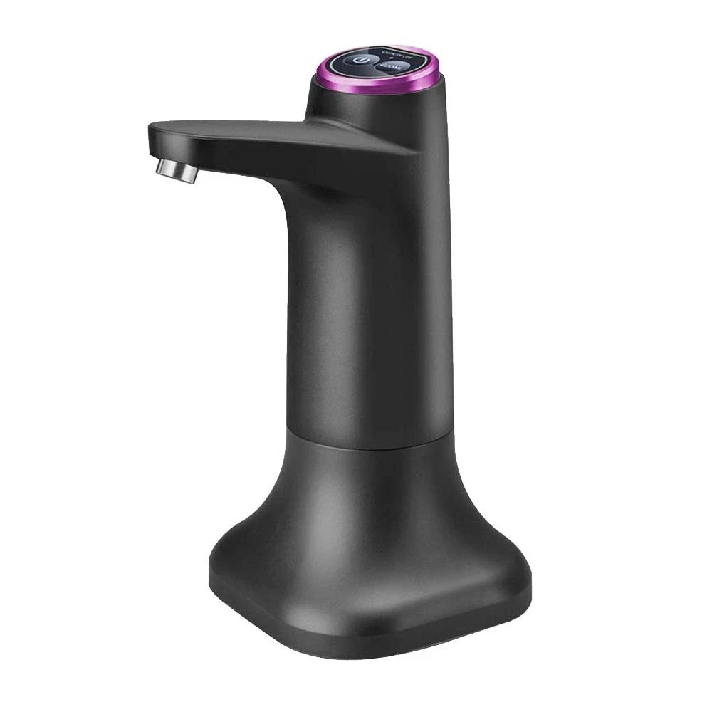 Electric Water Pump with USB Dispenser Portable Automatic Bucket Black