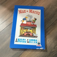 Altes DDR Spiel Max und Moritz Angel-Lotto von SPIKA Made in GDR