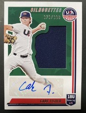 2022 Panini USA Baseball Stars & Stripes - Cade Fisher  Auto Relic #SIL-CF /399