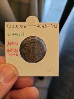 Louis XIV Dizaine 1645 Barcelone