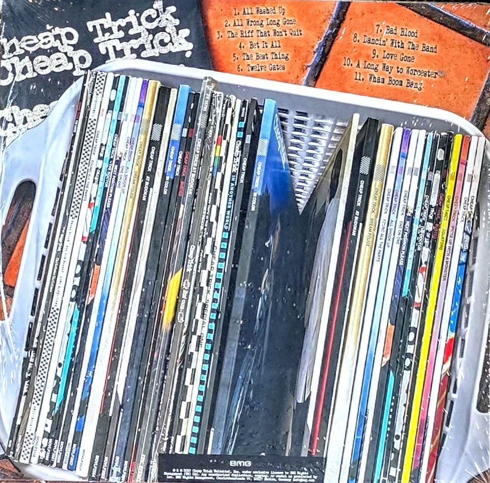 CHEAP TRICK ALL WASHED UP - GRAPHITE MARBLE VINYL LP " NEW, SEALED " - Image 2 of 2