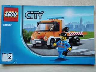 Lego Bauanleitung City 60017 Abschleppdienst Teil 2