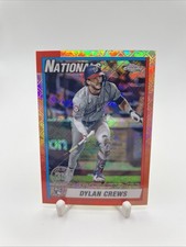 2025 Topps Chrome Logofractor #90CB-16 Dylan Crews 1990 Refractor Nationals RC