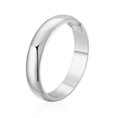 Silber Grob Armreif Armbänder Breit Rund Armreif Armband für Damen