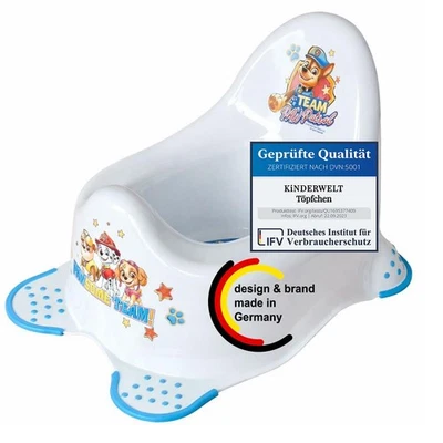 KiNDERWELT Premium Töpfchen für Kinder und Babys, Hellblau, Töpfchen - Bild 1 von 4