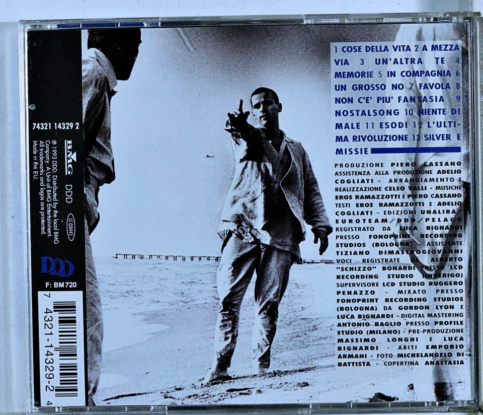 Eros Ramazzotti - Tutte Storie (CD 1998,1999) - image 2 of 2
