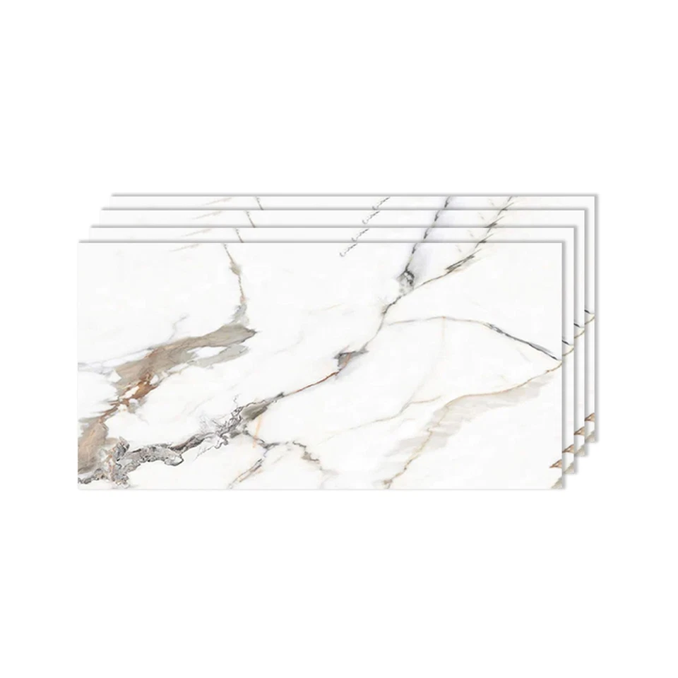 IZODEKOR 4 Pcs 24 in x 48 in PVC Marble Wall Panels - Realistic Marble Look - Image 2 of 4