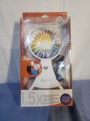 Ottlite MAG Optical Grade Magnifier 1.5x LED illuminated
