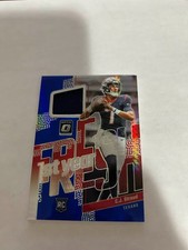2023 Panini Donruss Optic - 1st Year Fresh C.J. Stroud #FYF-CJS Blue Hyper Prizm