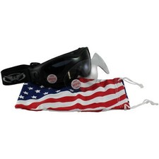 Padded Motorcycle Goggles Kit 2 Lenses Anti Fog Lens