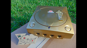 💙 SEGA Dreamcast HKT 3020 Home Console  🌟 Star Wars C-3PO 💙 ✨ ❤️✨ ❤️ GOLD