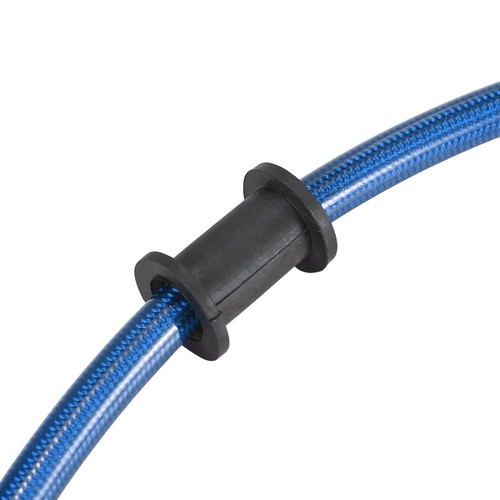 Universal 110cm 43.31" Motorbike Brake Clutch Oil Hose Line Pipe Hydraulic Blue - Picture 7 of 8