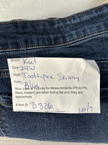Kut From The Kloth Women’s Jeans Stitch Fix 24W Toothpick skinny High Rise - 第 7/7 張圖片