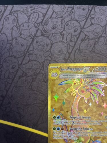 Alolan Exeggutor ex 248/191 Pokemon SV08 Surging Sparks Gold Hyper Rare NM/M - Picture 2 of 10
