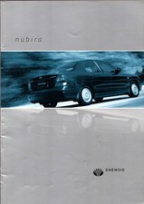 Daewoo Nubira 2001-2002 UK Market Sales Brochure 1.6 SE & 2.0 CDX Saloon, Estate