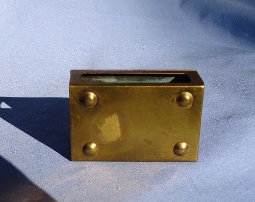 FRENCH BULLDOG match box holder GERMANY dog marked - Picture 10 of 11
