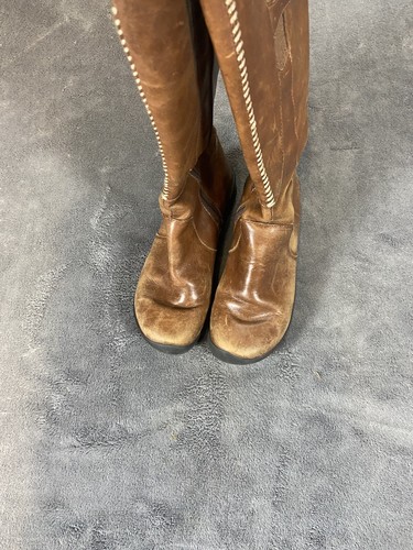 Stivali da equitazione Keen 1005482 Bern bambino donna pelle marrone impermeabili taglia US 6 - Foto 4 di 7