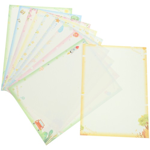 50 Sheets Color Printing Paper Decorative Folding Papers Painting