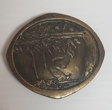 Mount Fuji Japan Indiana Metal Craft H99 Belt Buckle