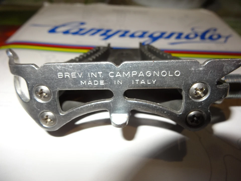 Pedales de xenón Nos Campagnolo nuevo stock antiguo Pedali Coppia Foto 4 de 4