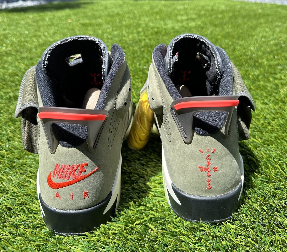 Travis Scott x Nike Air Jordan 6 - Olive Green sz 11.5 Travis Scott x Nike Air Jordan 6 - Olive Green sz 11.5