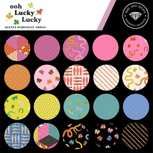 OH LUCKY LUCKY by Alexia Abegg for RUBY STAR SOCIETY Moda Jelly Roll - Picture 2 of 2