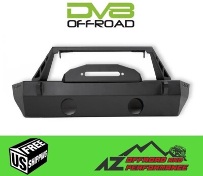 DV8 Offroad FS-25 Stubby Front Bumper for '18-'25 Jeep Wrangler JL / JLU