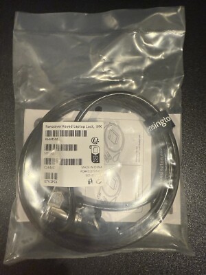 Brand New Kensington NanoSaver Keyed Laptop Lock Security Cable - K64445M