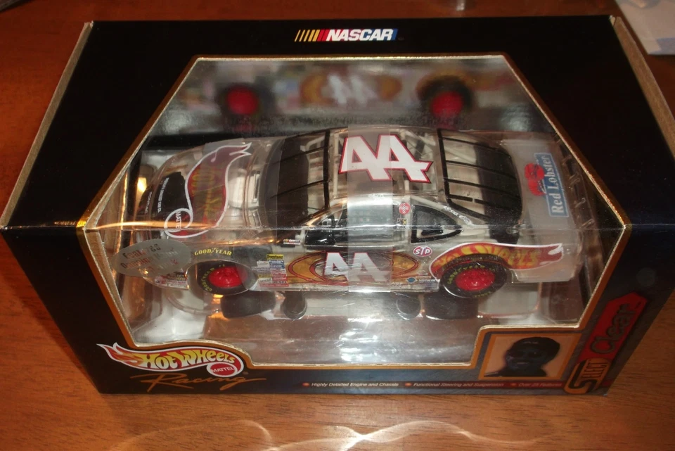KYLE PETTY #44 HOT WHEELS SELECT TRANSPARENTE NASCAR HOT WHEELS CARRERAS 1:24 (59) Foto 2 de 4