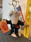 Rare - HTF Kamhi World = Spice Mice “Hairy Kerry” Plush Keychain Plush Mouse 6" — photo 2