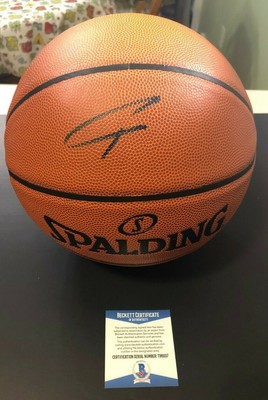 giannis antetokounmpo signed basketball