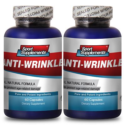 Anti-Wrinkle.Natural Cell Rejuvenation Formula  (2 Bottle 120 Capsules)