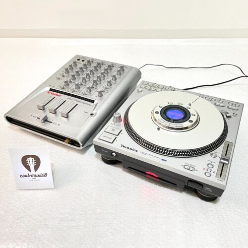 Technics SL-DZ1200 Silver Digital Turntable & Vestax PCV-180 mixer - Afbeelding 1 van 19