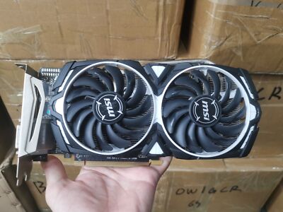 RX 580 MSI AMD Radeon RX580 8GB GDDR5 2048SP Graphics Card DVI-D