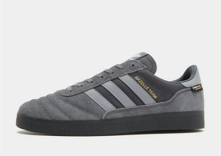 adidas suede grey trainers