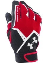 Under Armour Men's Clean-Up VI Batting Gloves 1267426 600 RED