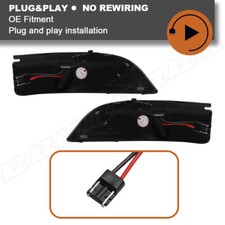 Smoked LED Door Mirror Indicator For Toyota Yaris 2011-2021 – Driver Side Replacement