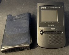 CASIO TV-47O mini televisore a colori portatile a pile con scatola originale